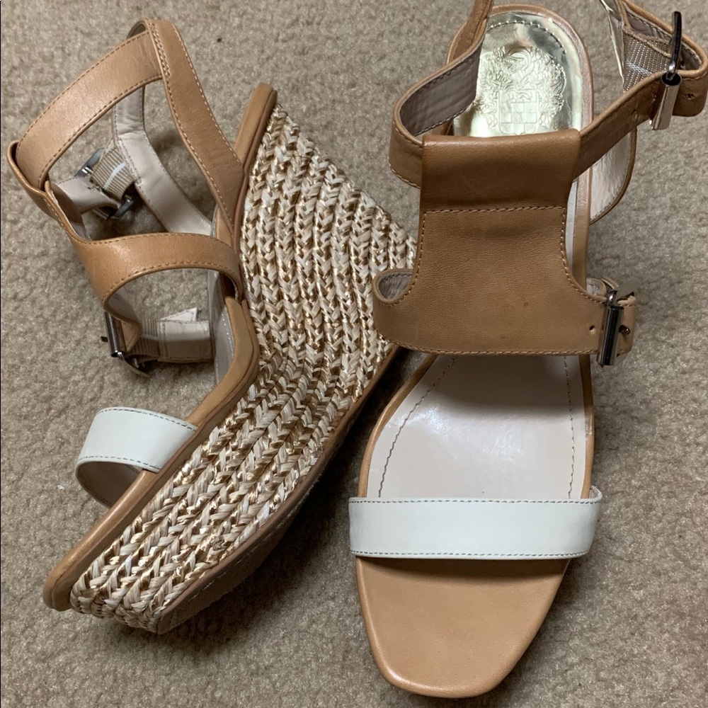 Cream & Tan platforms